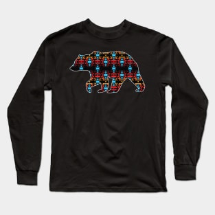 Bear Pattern - 7 Long Sleeve T-Shirt